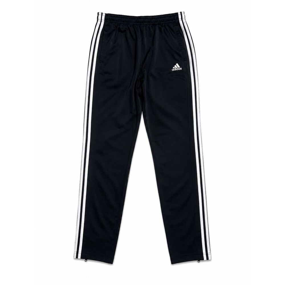 Adidas Track Pants Joggers Mens Medium Tiro 3-Stripe Soccer Zip Ankle Pockets *